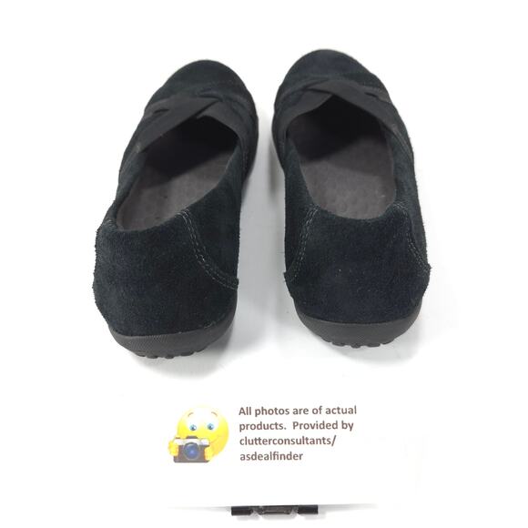 Collection by Clarks Casual Slip On Ballet Flat Womens Size 8 13291 Black - Picture 3 of 9